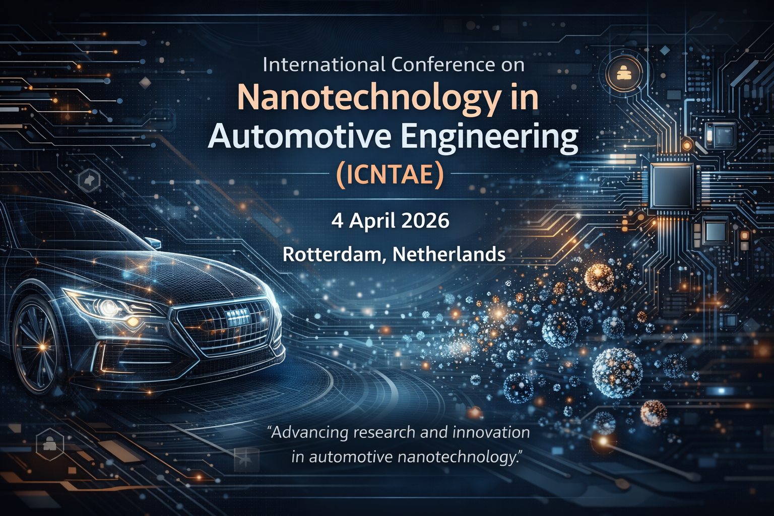 Internationale Conferentie over Nanotechnologie in Automotive Engineering (ICNTAE)
