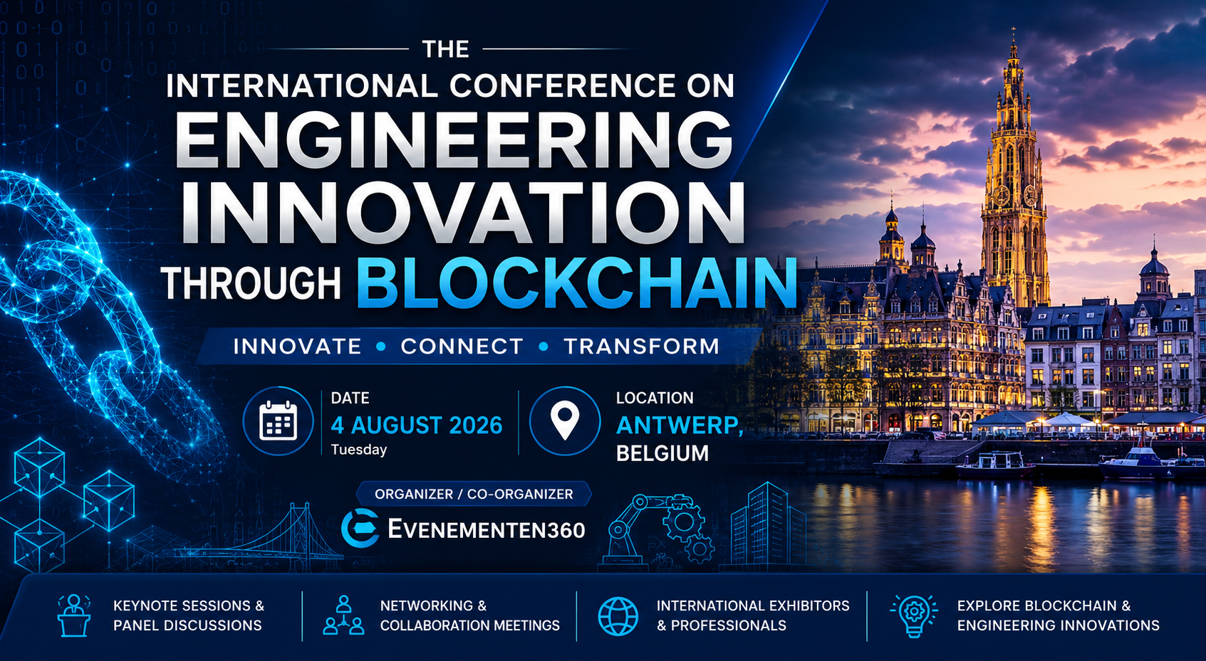 Internationale Conferentie over Technische Innovatie door Blockchain